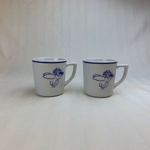 Vintage Set of 2 Rosanna Starbucks Mugs 1994